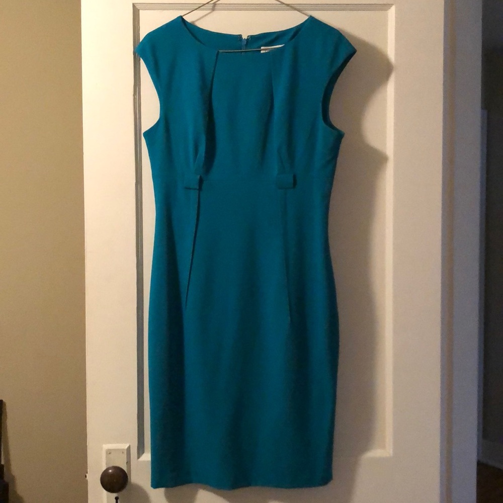 Teal dress